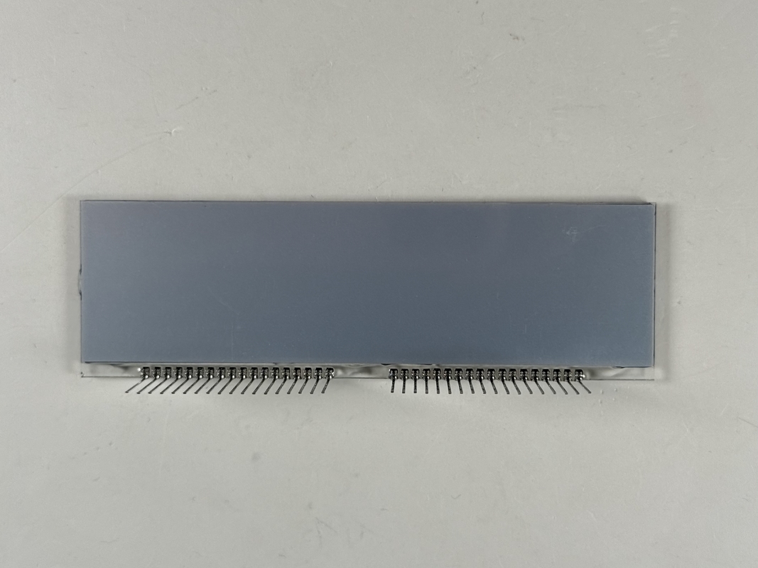 HTN LCD Pantalla de conector PIN Tipo HTN LCD para instrumentos y medidores Pantalla LCD personalizada