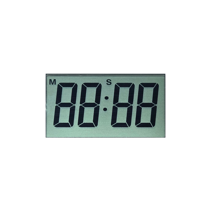 Pantalla LCD personalizada de 4 segmentos y pantalla LCD de 7 segmentos para pantallas en blanco y negro, soluciones a medida