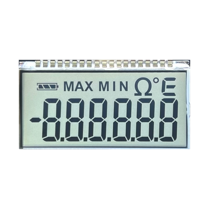 Pantalla LCD de 8 segmentos personalizada y opciones de precios de pantalla LCD de 7 segmentos para pantallas en blanco y negro, soluciones de alta calidad