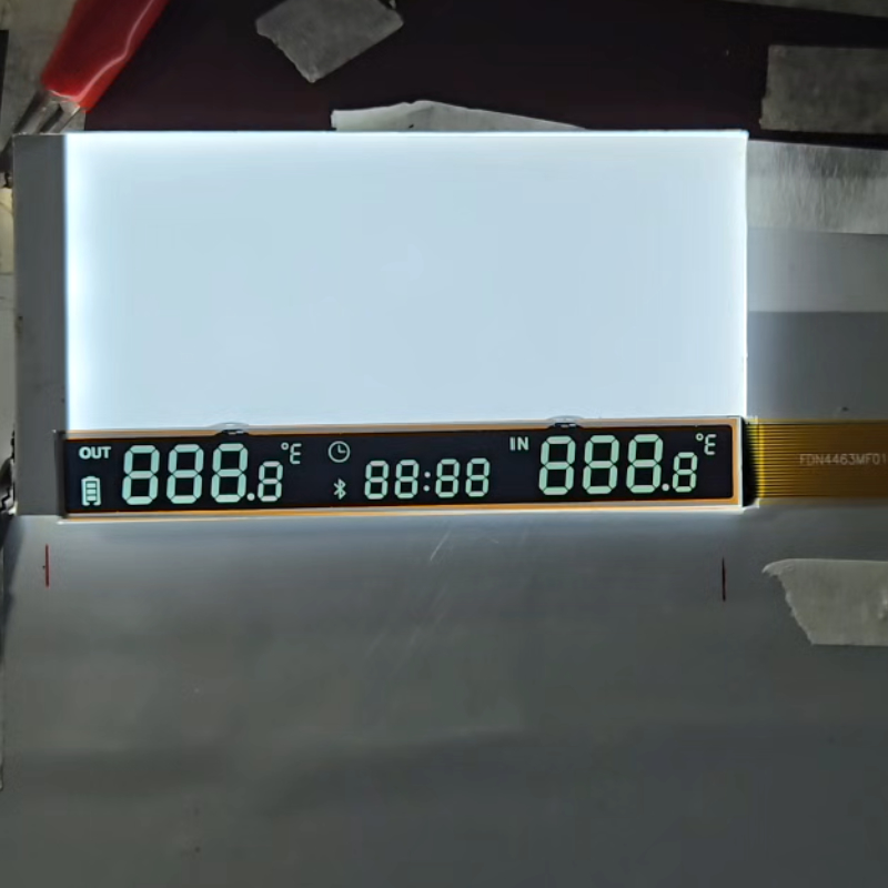 Módulo de pantalla LCD de segmento negativo DFSTN personalizado tipo COG | Fabricante de pantallas LCD DFSTN