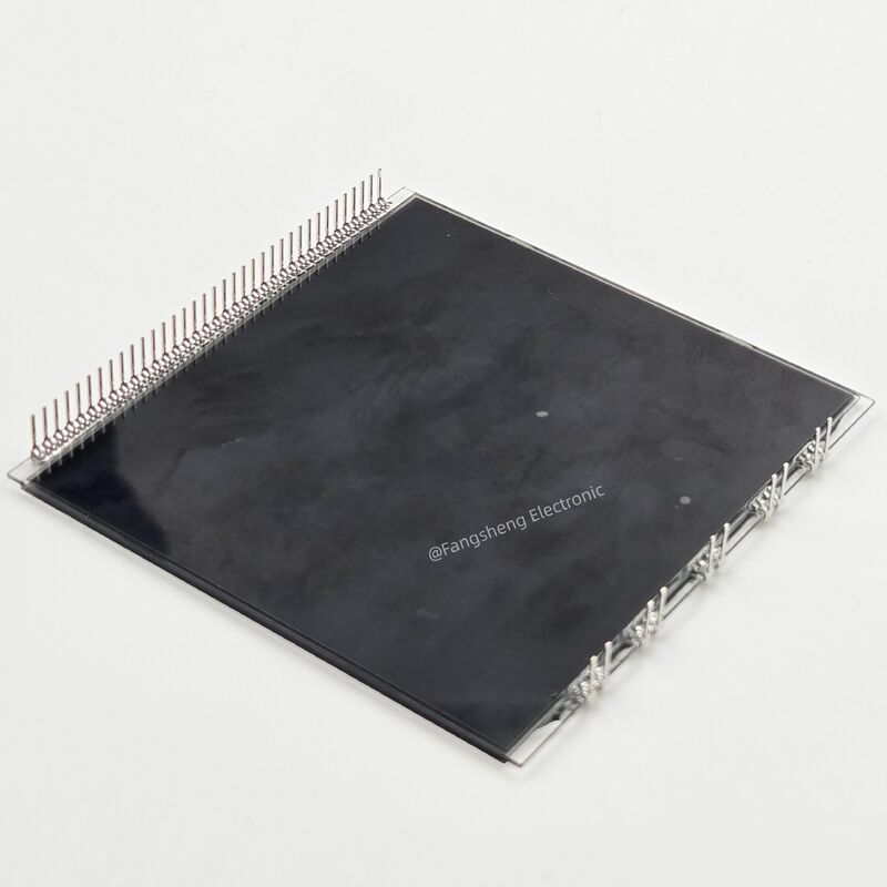 Pantallas LCD monocromáticas personalizadas de VA para la pantalla LCD monocromática negativa del segmento del termostato VA