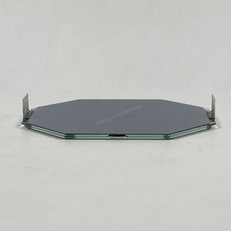 Pantalla LCD HTN personalizada, LCD monocromático de 7 segmentos para termostato Tn Htn, pantalla LCD transflectiva positiva de 7 segmentos