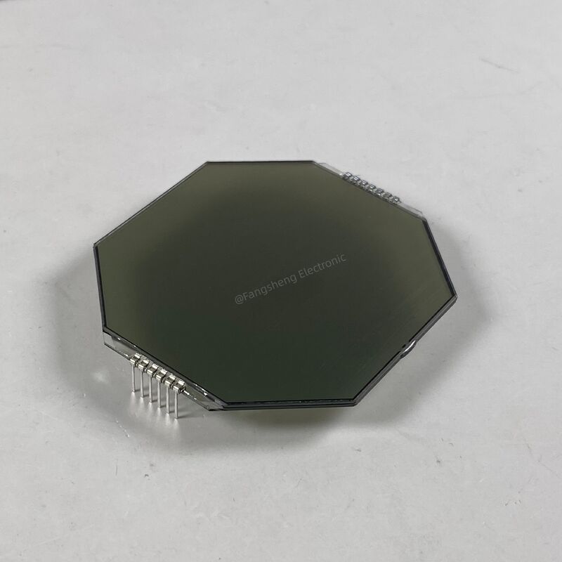 Pantalla LCD HTN personalizada, LCD monocromático de 7 segmentos para termostato Tn Htn, pantalla LCD transflectiva positiva de 7 segmentos