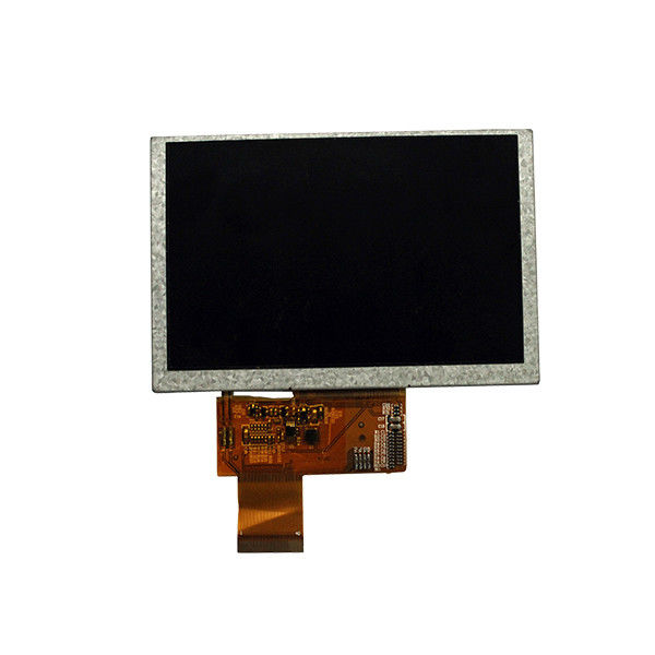 Pantalla táctil capacitiva de la resolución de la exhibición 800 x 480 de TFT Lcd de 5 pulgadas para el equipo industrial