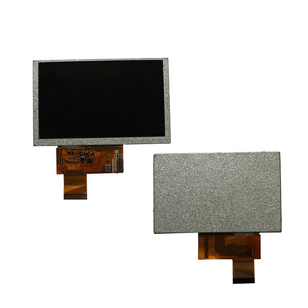 Pantalla táctil capacitiva de la resolución de la exhibición 800 x 480 de TFT Lcd de 5 pulgadas para el equipo industrial