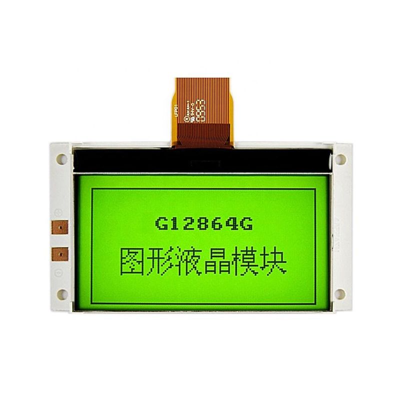 Temperatura amplia gráfica 128 * del módulo FSTN 12864 del LCD del DIENTE del conector de FPC resolución 64