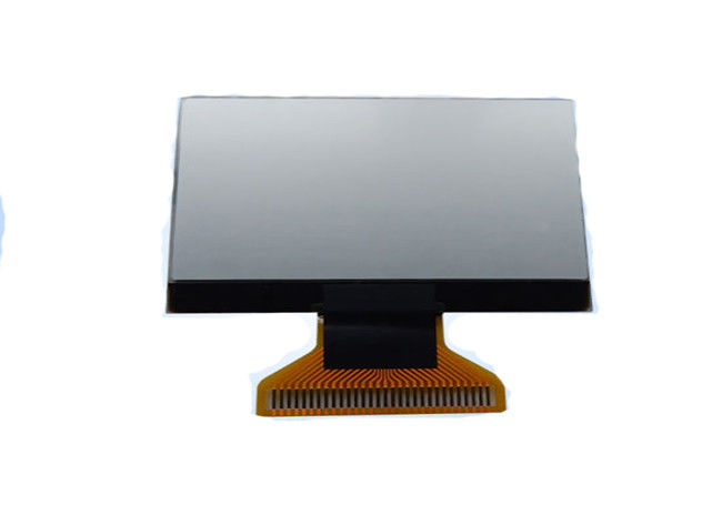 2,5 tipo conexión del DIENTE de la resolución de la exhibición 128 x 64 de la pulgada 3.3V LCM LCD de FPC