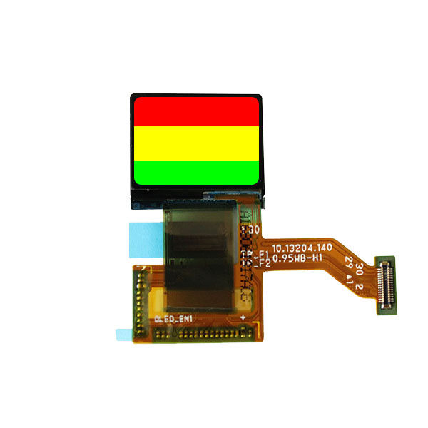 Pequeño módulo cuadrado 180 x de la exhibición de la OLED resolución 120 con el interfaz de SPI 0,95 pulgadas