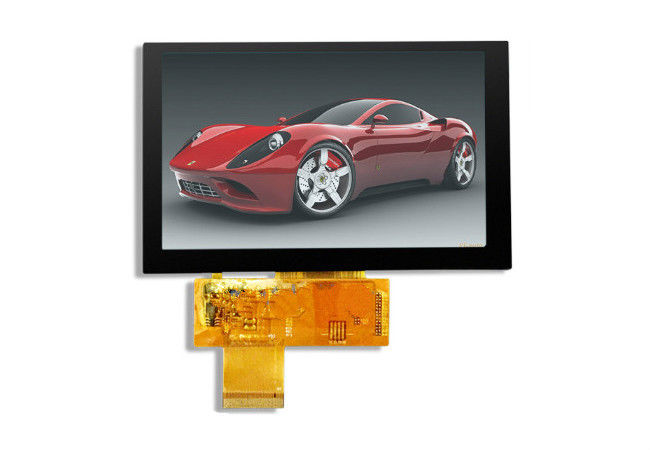 Exhibición 800 * 480 pantalla de Tft del alto brillo del interfaz de la pantalla táctil 16/18/24bit RGB de TFT Lcd de 5,0 pulgadas