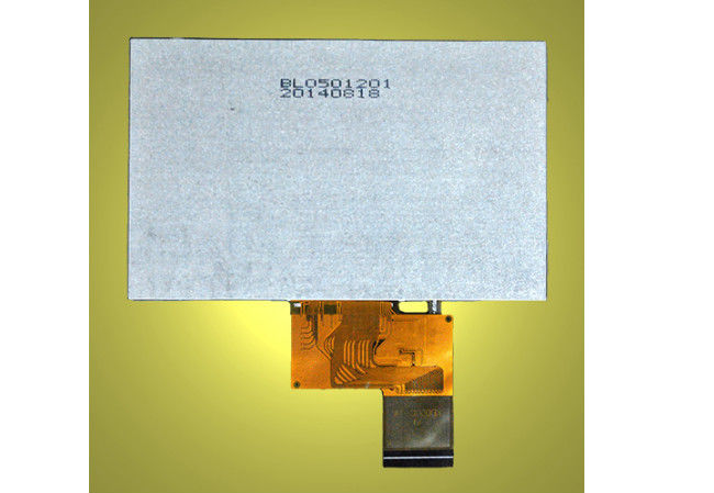 Exhibición 800 * 480 pantalla de Tft del alto brillo del interfaz de la pantalla táctil 16/18/24bit RGB de TFT Lcd de 5,0 pulgadas