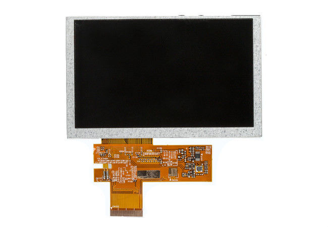 Exhibición 800 * 480 pantalla de Tft del alto brillo del interfaz de la pantalla táctil 16/18/24bit RGB de TFT Lcd de 5,0 pulgadas