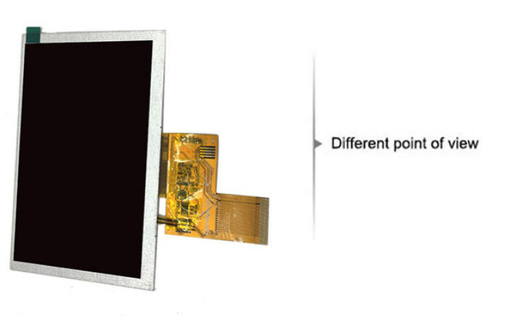 Resolución industrial 800 * 480 del Lcd del módulo de TFT Lcd de la pantalla TFT táctil de la exhibición de TFT Lcd de 5 pulgadas