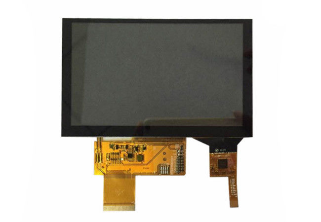5 IPS brillo de los colores capacitivos de la pantalla táctil el 16m de la pulgada 800 x 480 de alto 1000 liendres