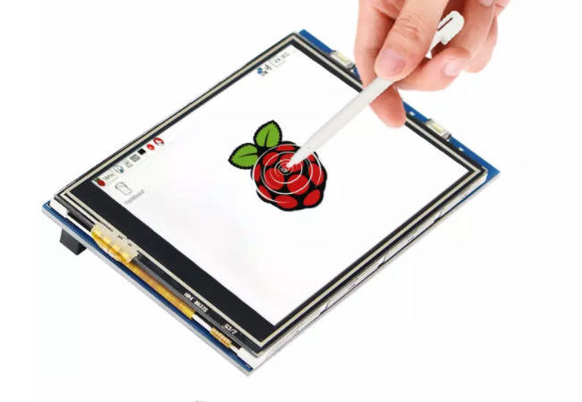 5,0 pantalla TFT táctil de la frambuesa pi de la pulgada, exhibición de pantalla LCD táctil de la interfaz USB de HDMI 