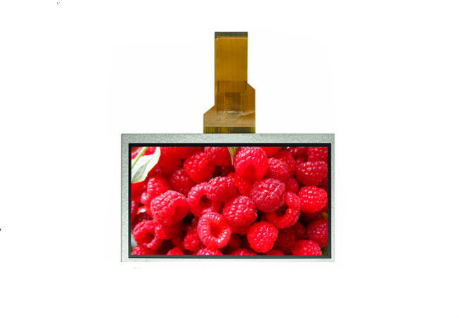 Resolución resistente de la pantalla táctil de TFT LCD de 7 pulgadas interfaz de 800 * de 480 Dot Sunlight Readable Lcd Rgb