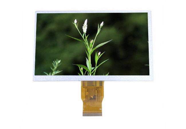 Pantalla táctil resistente 1024 * 600 de Tft IPS Lcd Moduler de 7 pulgadas con el panel LCD del interfaz de LVDS para la PC del coche