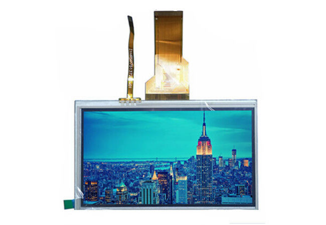 Panel LCD de 7 pulgadas el panel capacitivo de la pantalla táctil de 1024 * de 600 IPS TFT LCD con el interfaz de Lvds