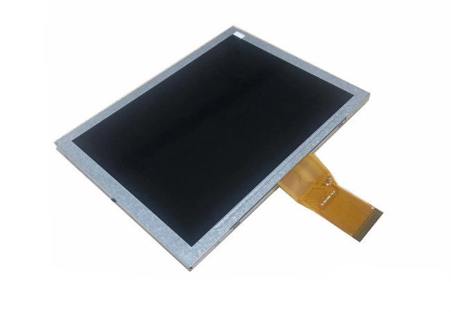 Exhibición legible de la luz del sol del alto brillo del panel de la pantalla de LVDS TFT Lcd de la pulgada 1024 x 600 del IPS 8 con la pantalla táctil capacitiva