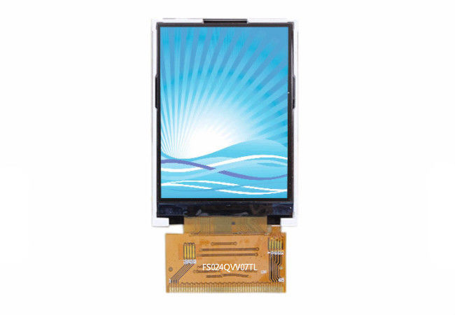 Pantalla de visualización de TFT LCD de la resolución 240 X320 interfaz del RGB de 2,4 pulgadas para el dispositivo de la posición
