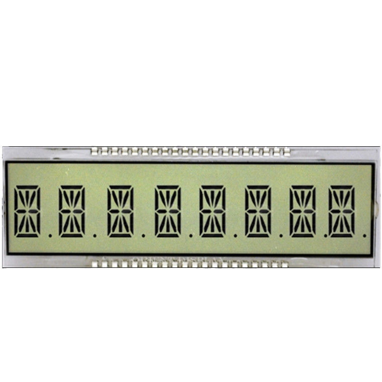 3,5 módulo de encargo del TN Lcd de la exhibición del Lcd del segmento de la talla 7 de V para el instrumento