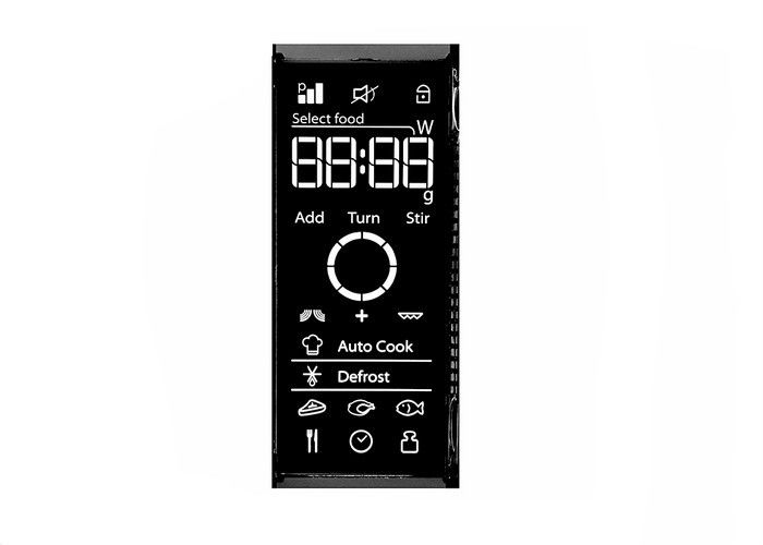 Módulo transmisivo negativo de la exhibición del LCD del alto contraste de la exhibición/VA del LCD de la aduana de 3,5 voltios para la cocina