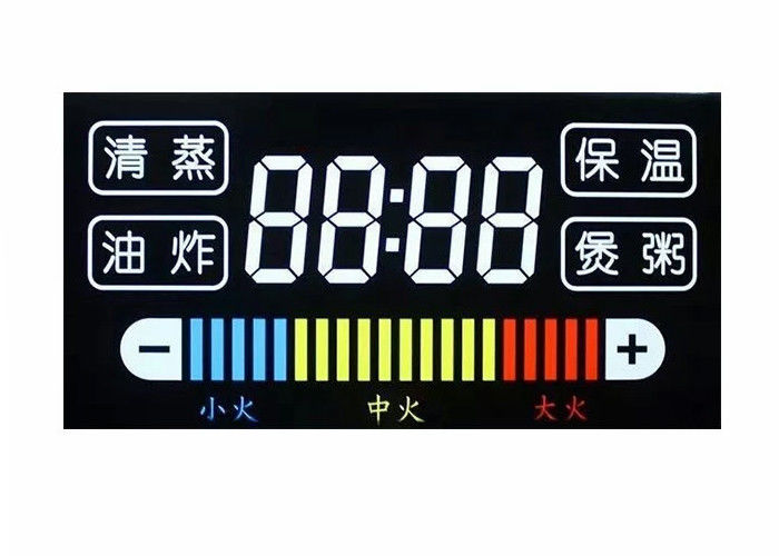 Módulo transmisivo negativo de la exhibición del LCD del alto contraste de la exhibición/VA del LCD de la aduana de 3,5 voltios para la cocina