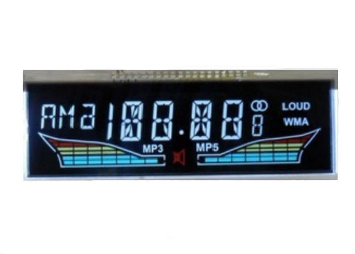 exhibición de 5.0V FSTN LCD/exhibición monocromática de Transflective LCD para el sistema de portador del vehículo