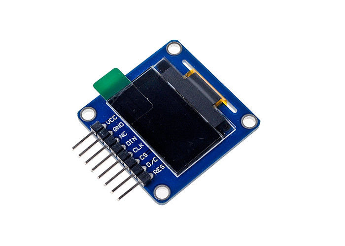 Color del blanco de la energía baja de la exhibición de matriz de punto del módulo 12864 de la exhibición de 0,96 pulgadas OLED