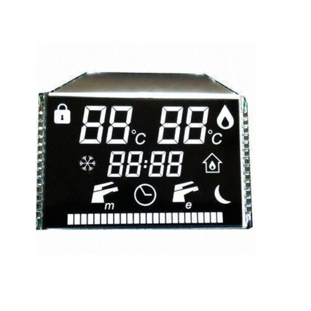 Panel LCD modificado para requisitos particulares de Digitaces del segmento del color de la exhibición del VA LCD del alto contraste