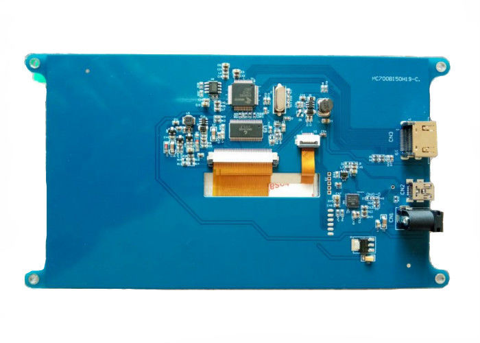 Display HDMI de alto brillo y placa de transmisión de PCB para Raspberry Pi 3 6 Dirección de visualización del reloj 7 pulgadas LCD transmisor