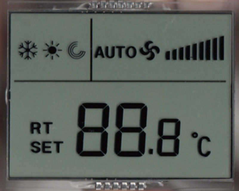Módulo de la exhibición de la exhibición/TN HTN LCD del LCD de la aduana del conector de la cebra para el termóstato