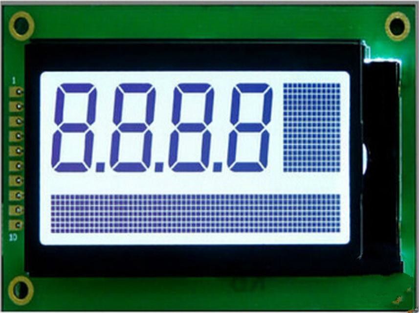 Módulo ancho de la exhibición del ángulo de visión FSTN LCD para los productos de la electrónica