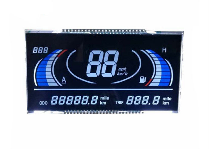 Módulo negativo del Lcd del segmento del dígito 7 de la exhibición del VA Lcd de visualización de la pantalla 14 del segmento del módulo de encargo del Lcd
