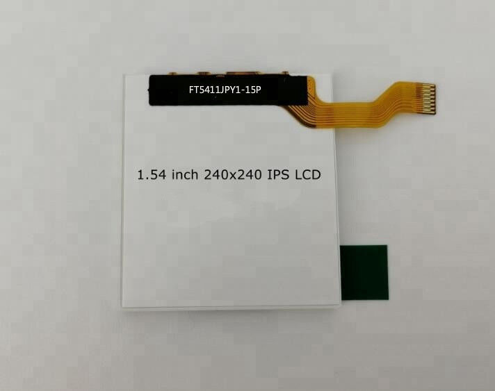 El pequeño Lcd exhibe TFT exhibición del Lcd de 1,54 pulgadas exhibición de 240 de x 240 IPS TFT LCD con el interfaz de SPI