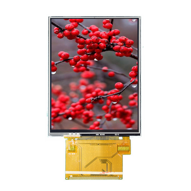 Resolución de la pantalla táctil del módulo de TFT Lcd de 2,8 pulgadas módulo de la exhibición del interfaz de 240 * de 320 Dots Matrix SPI
