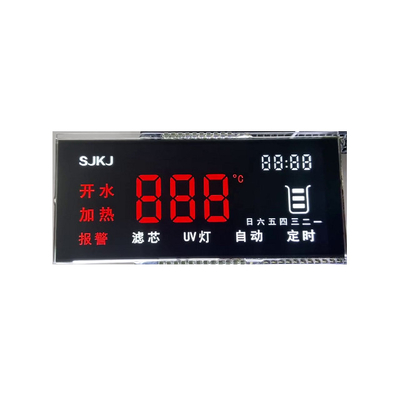 Exhibición de encargo Dot Matrix Lcd Screen, módulo de la exhibición alfanumérica de 7 segmentos