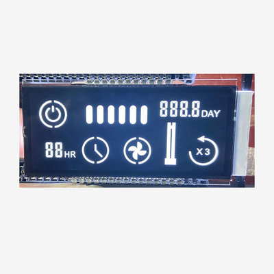 Exhibición monocromática de encargo del Lcd del TN, exhibición del Lcd del segmento de Digitaces para el monitor del coche