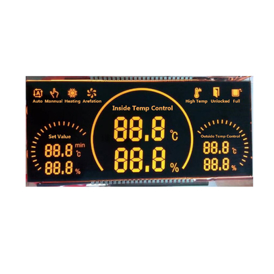 pantalla de visualización de 4.5V Lcd, Pin o exhibición de carácter del Lcd del conector de la cebra