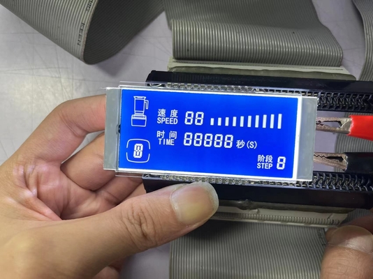 Pantalla LCD de matriz negativa HTN Modulo transmisor Pantalla LCD para procesador de alimentos