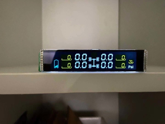 Número negativo DFSTN Pantalla LCD de transmisión personalizada TN módulo de LCD para medidor de presión de neumáticos