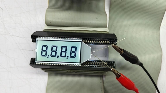 Fabrica más vendida pantalla LCD personalizada de matriz HTN monocromática de 7 segmentos pantalla LCD gráfica para dispensador de aceite