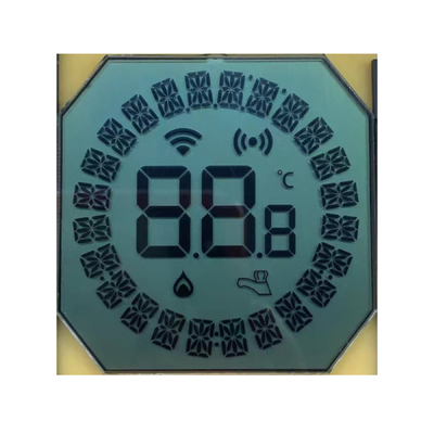 4.2 V pantalla LCD transmisora HTN aplicación de pantalla LCD para el control de temperatura