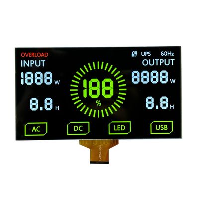 Negativo VA 12 O' CLOCK Transmisor de energía móvil al aire libre LCD personalizable