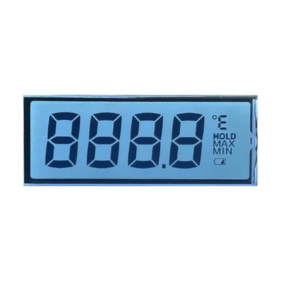 3.0 V Positivo 6 O' CLOCK Pantalla de segmento transmisor para termómetro