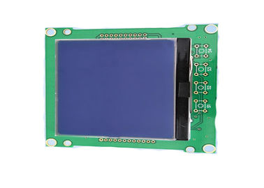 Exhibición de matriz azul de punto del Lcd, fila de 3,7 pulgadas/pantalla conducida columna de la matriz de punto