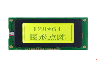Pernos del gráfico STN 20 de la exhibición del Lcd de la matriz de punto de 3,2 pulgadas 128x64 con retroiluminación LED