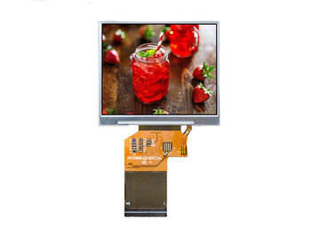 Paisaje del alto brillo del módulo de TFT LCD de 3,5 pulgadas con 16/18/24 interfaces del Rgb del pedazo