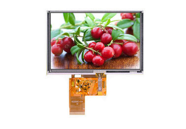 Exhibición 800 * 480 pantalla de Tft del alto brillo del interfaz de la pantalla táctil 16/18/24bit RGB de TFT Lcd de 5,0 pulgadas