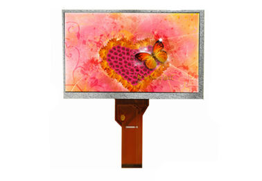Resolución resistente de la pantalla táctil de TFT LCD de 7 pulgadas interfaz de 800 * de 480 Dot Sunlight Readable Lcd Rgb