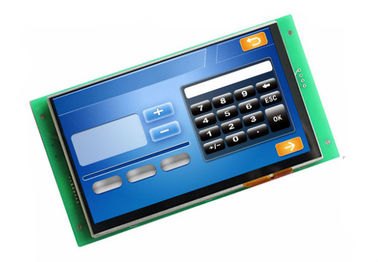 7 pulgadas 800 * 480 Uart proyectaron la pantalla táctil capacitiva con el interfaz de RS232/de TTL para la frambuesa pi